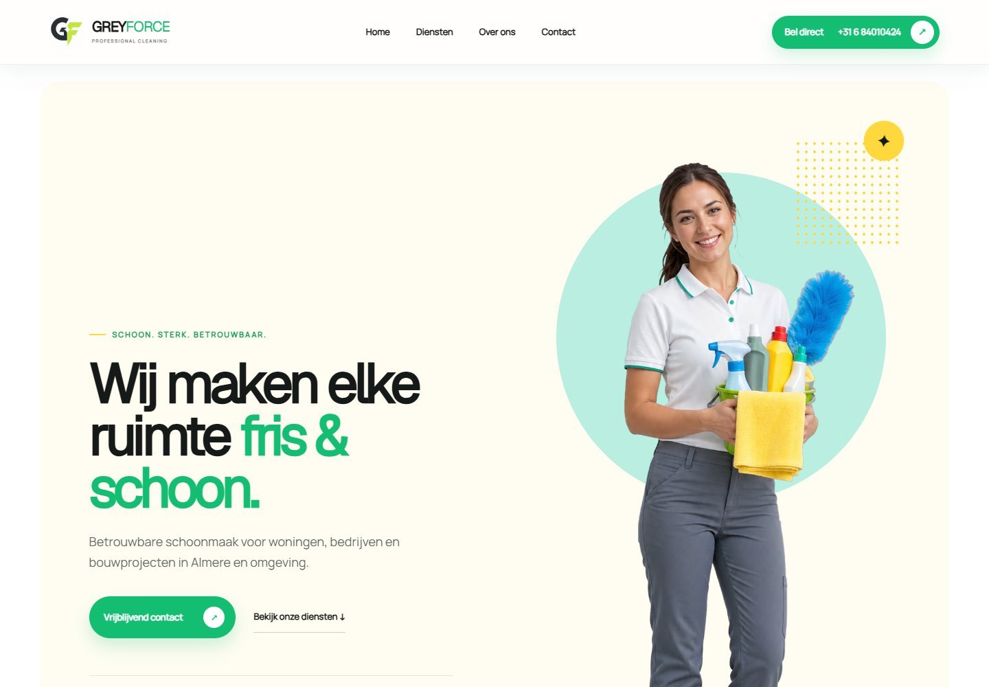 Greyforce website screenshot